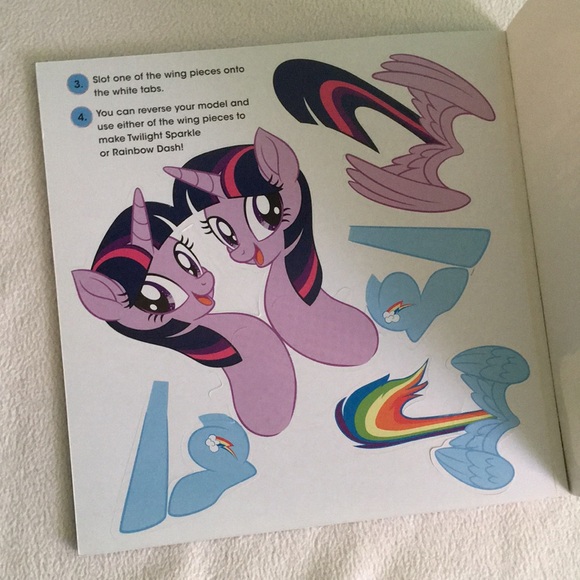 New 2017 My Little Pony the Movie “Sparkle and Shine” Activity Book - Picture 8 of 13